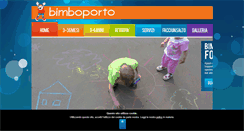 Desktop Screenshot of bimboporto.it