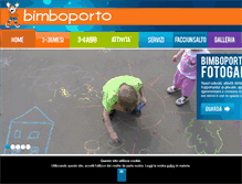 Tablet Screenshot of bimboporto.it